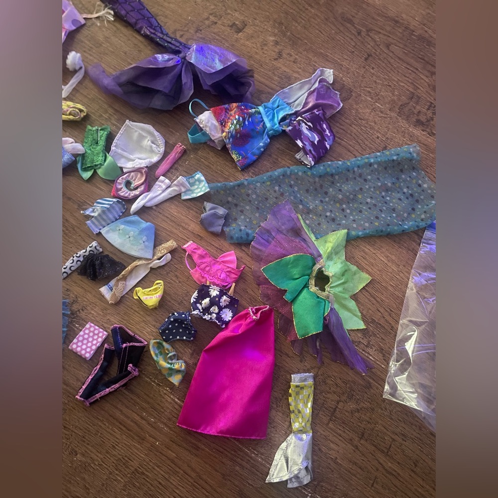Barbie doll clothes as shown *as is